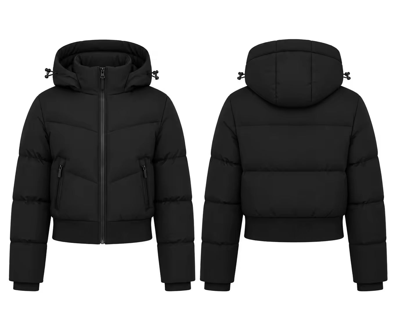 PREORDER - Est. Delivery August -  MC logo Cropped Puffer