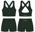 PREORDER - Est Delivery July -  Green Bike Short/Bra Combo